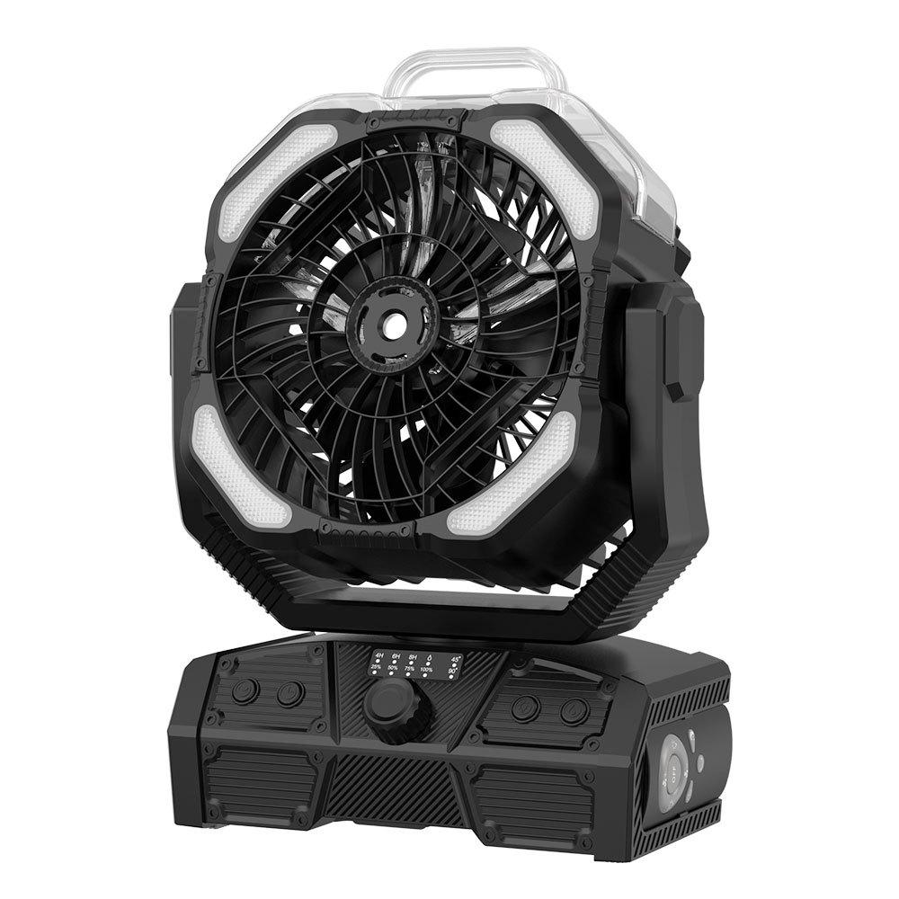 Portable 3-in-1 Fan: Outdoor Light, Charger, Humidifier – Compact Camping Essential 200*280mm