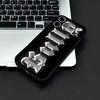 Bully Kanye West Phone Case For IPhone 17 Air 16 E Pro Max 15 14 13 Mini 12 Pro 11 Max Plus Black Soft Shell