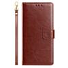 Flip cover mobile phone case is suitable for Samsung A57IPHONE mobile phone leather case insert card magnetic attraction solid color Crazy Horse patte