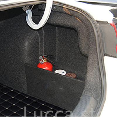 Pro Škoda Octavia Mk2 Mk3 Mk4 Sedan 2005- Autopříslušenství Flanelová boční organizér pro uložení v kufru auta, přepážka, děliče