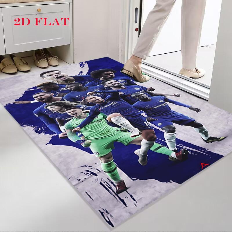 Chelsea FC poster Carpet Rug for Living Room Bedroom Home Sofa Decoration,Kids play Nonslip Floor Mat