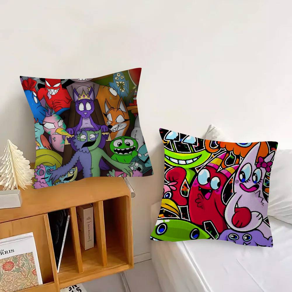 Garten Of Banban Funny Games Personalized Pillow Dust Cover Bedroom Kids Party Decoration Pillowcase Birthday Children Gift