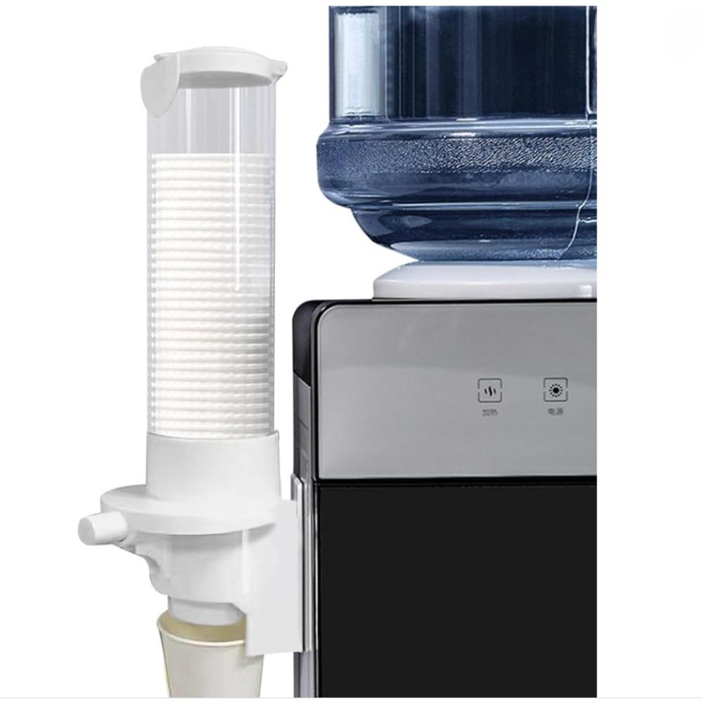 Dispenser Per Bicchieri Di Carta – Tazza Dispenser a Parete | Porta Bicchiere Di Carta Usa E Getta | Tipo Di Pulsante | Misuratore Di Tasti