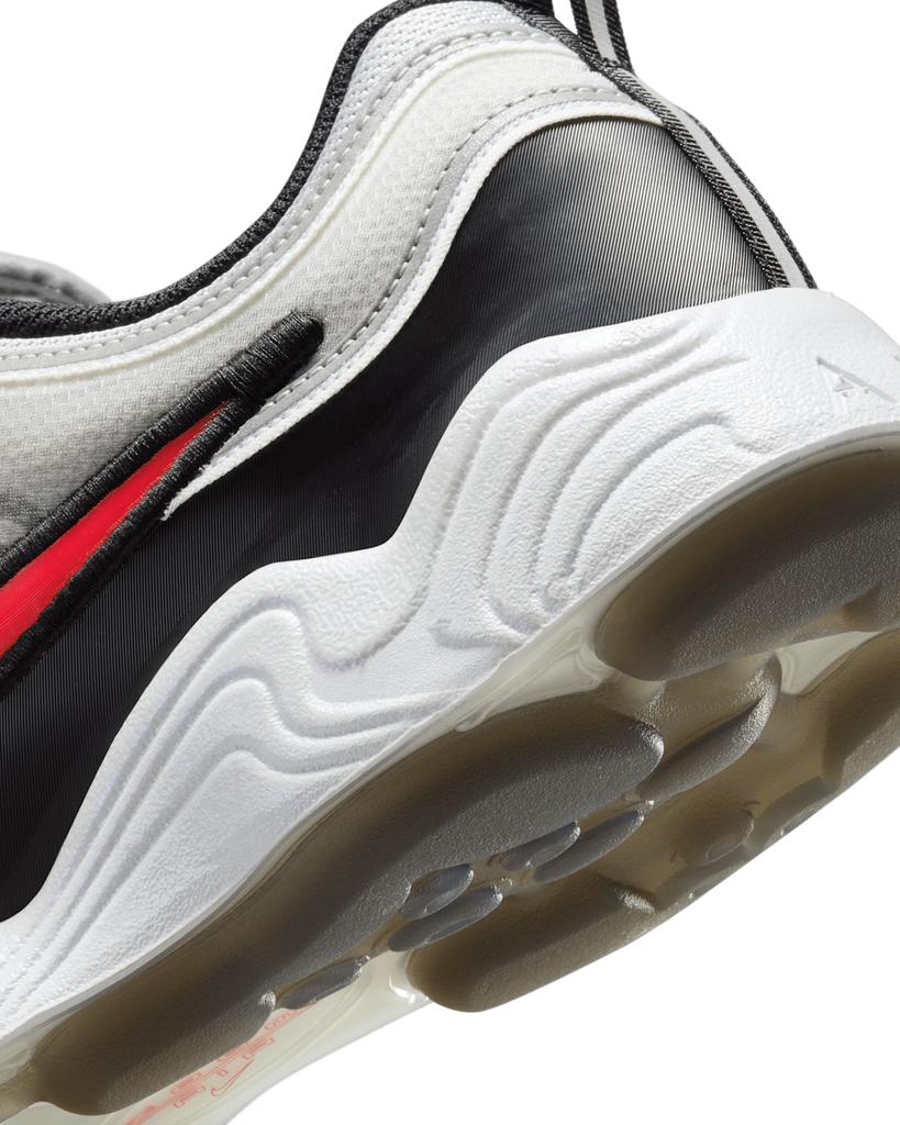 II1161-095 Nike Air Zoom Spiridon Metallic Silver Sport Red (Men's)