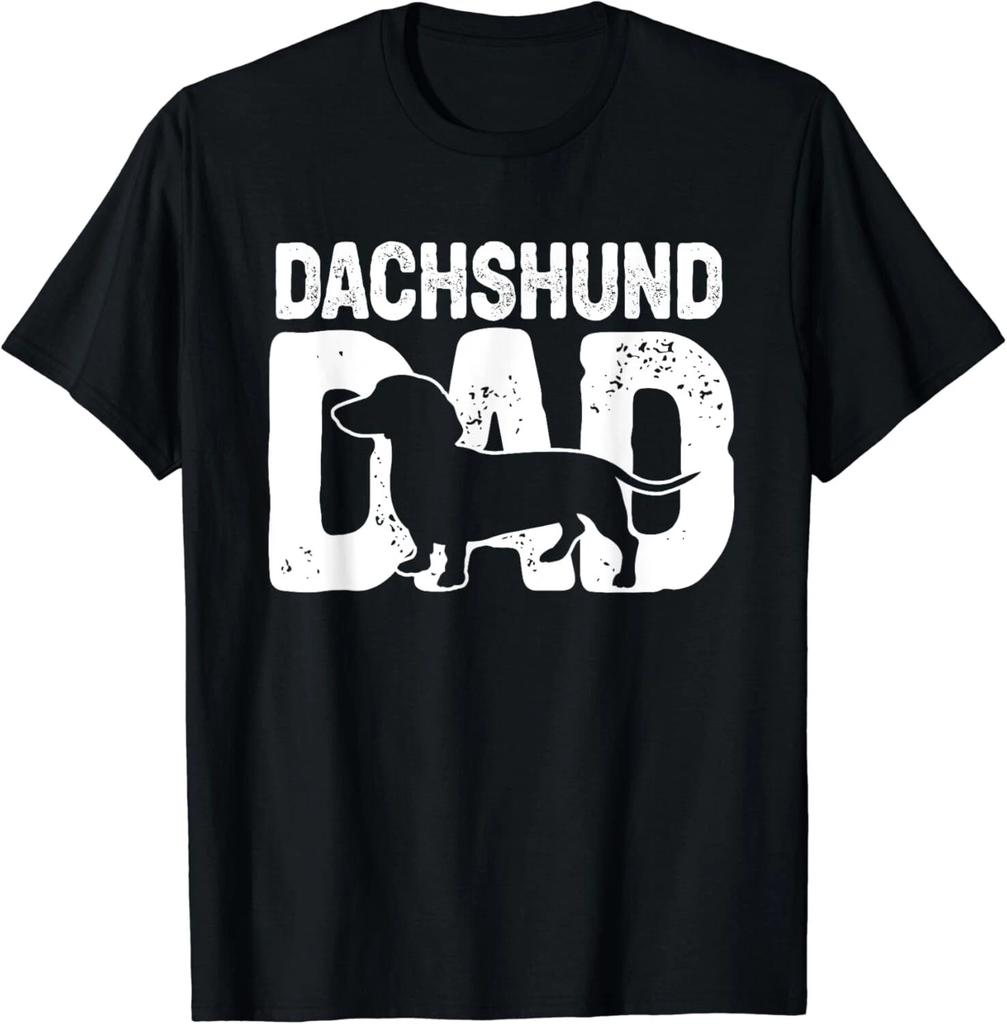 Funny Dachshund Dad Dog Lover Dachshund Father Dog Owner Gift Unisex T-Shirt