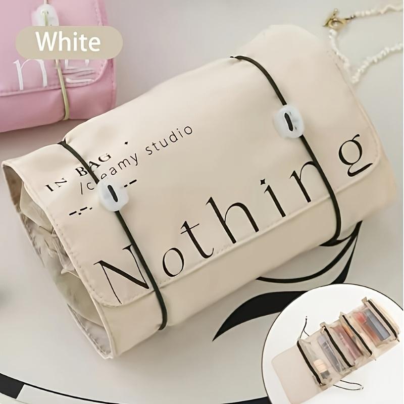 Foldable Travel Toiletry Bag Detachable Cosmetic Organizer 4-In-1 Women S Portable Large Capacity Washbag Travel And Business Trip