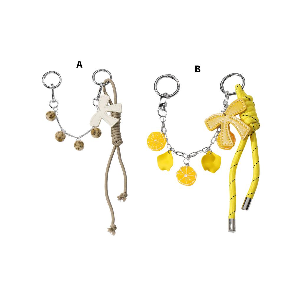 Cute Bowknot Bag Chain Aesthetic Pompoms Tassels Handbag Pendant Charm for Crossbody Bag Backpack And Purse Decoration