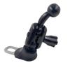 Universal Motorcycle Phone Holder With 17mm Extended Rearview Mirror Holder Easy Installation For All Weather Conditions