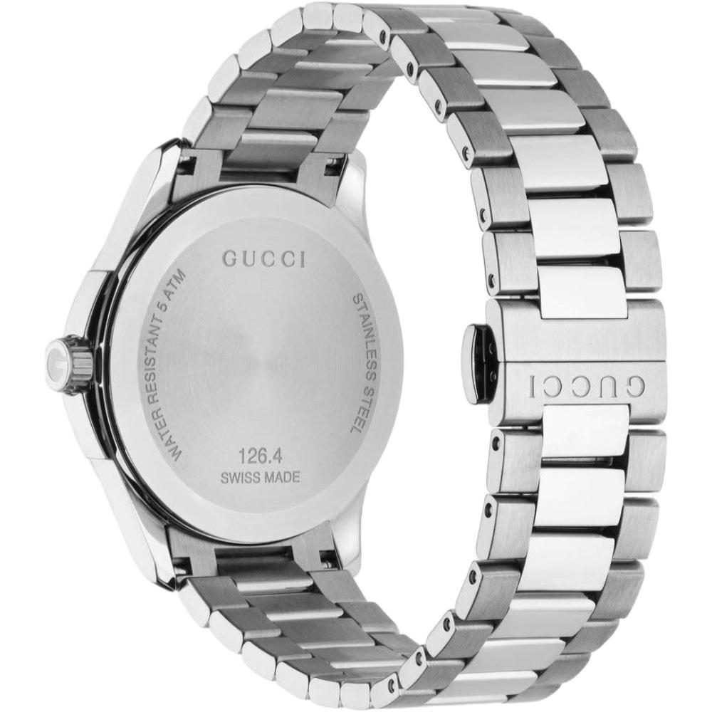 Gucci Orologio unisex con quadrante grigio G-Timeless YA126441