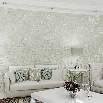 1PC Self-adhesive Bedroom Non-woven Fabric Decorative Wallpaper 3D Wall Sticker Background Wall Decals Bear Living Room