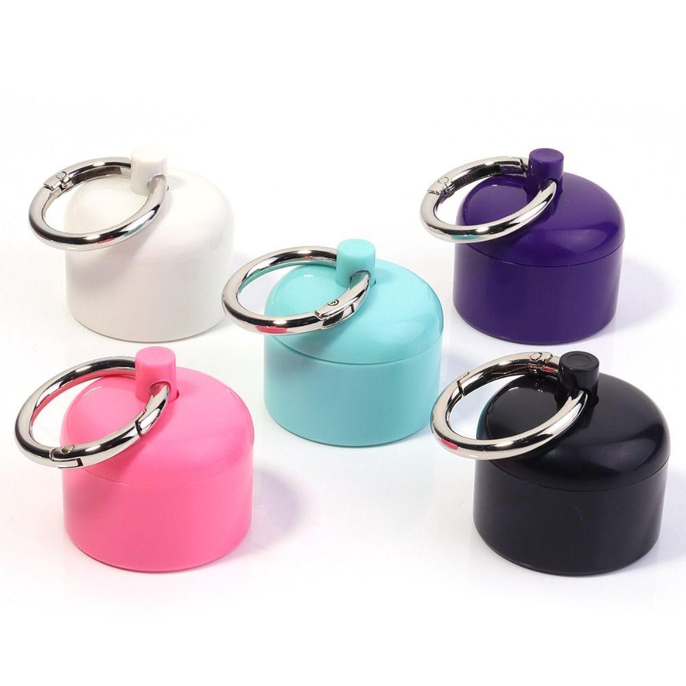 3PCS Portable Ring Storage Box Keychain Pill Container Mini Storage Box Jewelry Storage Case  Travel