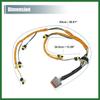 Motoforti Engine Fuel Injector Wiring Harness for CAT for Caterpillar C7 Engine Excavator 2225917 Fuel Injector Wiring Harness Assembly Long-lasting