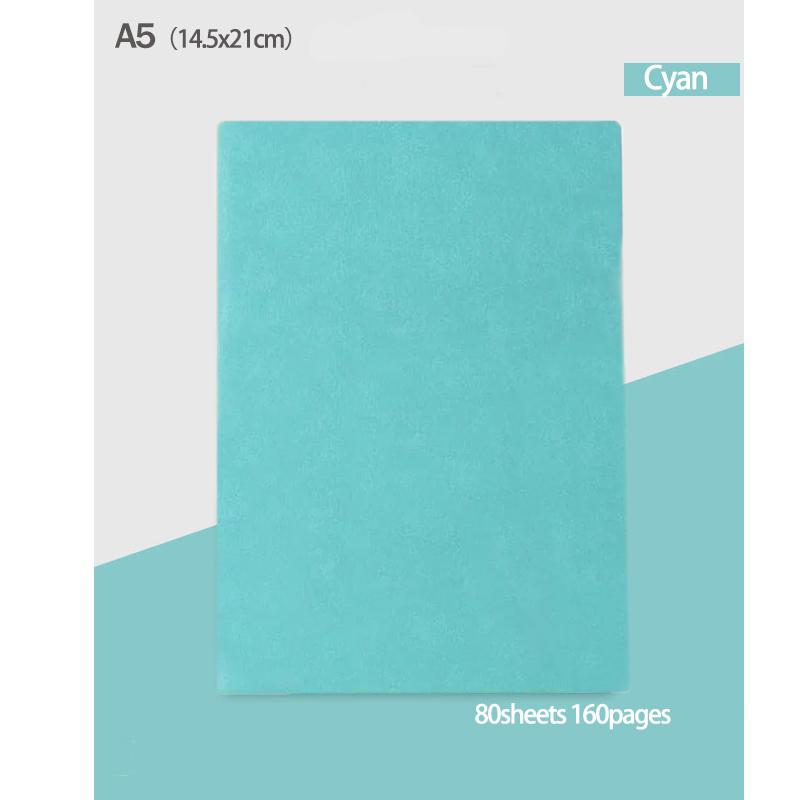 10 Colors A5 Notebook - Soft Suede Leather Lined Journal with 160 or 240 Pages, Elegant Notepad for Work,Study, Gift for Writers