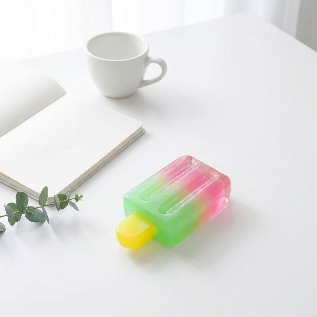 Ice Cream Stress Reliever Sensory Pack for Adults and Teens Soft Party Favors Popsicle Shape