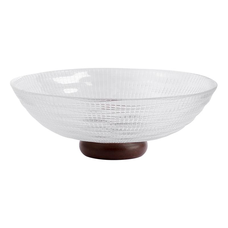 

Modern High-End Glass Fruit & Snack Plate