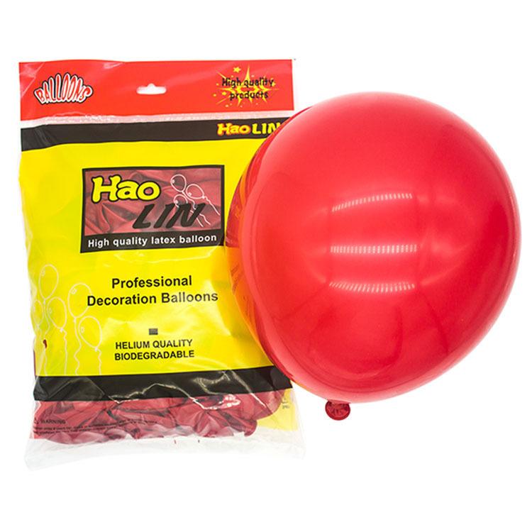 Haolin Yaguang 12-Inch 2.8-Gram Latex Balloon, Birthday Wedding Party Decoration Arrangement Cross-Supply Brand Balloon