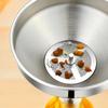 304 Stainless Steel Funnel, Large Diameter Kitchen Oil Leakage, Filter Screen, Spoon Leakage Eid Al-Adha Mubarak