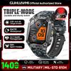 Orologio Smart Sportivo da Uomo per Esterni Batteria Grande 1400mAh Impermeabile Chiamata Vocale Musica Ossigeno nel Sangue Sport Smartwatch uomo donna Fitness