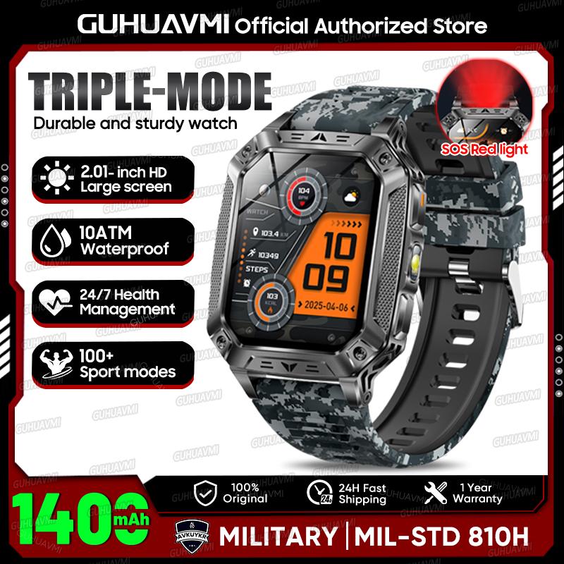 New GPS Smart Watch AMOLED 1400Mah Waterproof Fitness tracking Bluetooth Call Professional Sports Smartwatch For Men Women 1400mAh Battery