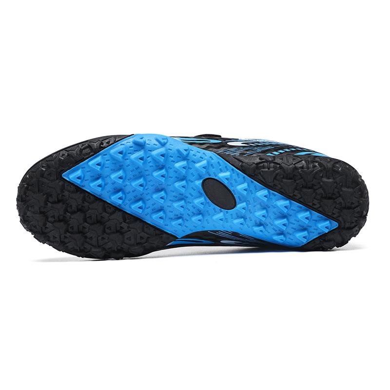Kids Football Shoes Shock Absorption Anti-skid /Wear-resistant Long Spike Outdoor Sports Training Football Shoes for Boys