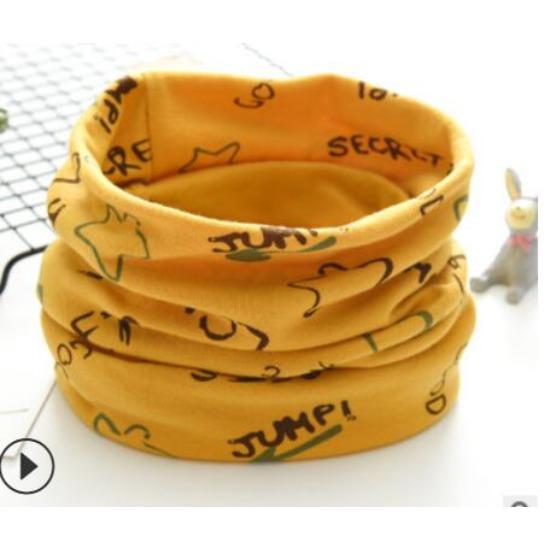 Cotton Baby Girls Boys Scarf Autumn Winter Boys O Ring Scarf Kids Collar Scarf Children Neckerchief Scarves Baby Keep Warm Stuff
