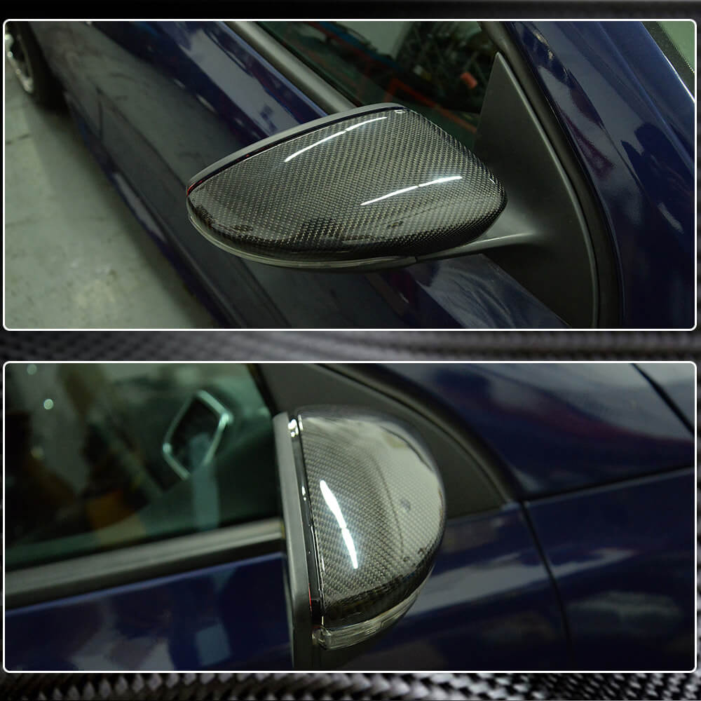 Накладки на зеркала (Карбон) для Volkswagen Scirocco