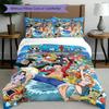 3pcs Duvet Cover Set (1*Duvet Cover + 2*Pillowcase, Without Core), One Piece Print Bedding Set, Bedroom Decor, All‑Season, Birthday Gift