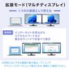 SANWA SUPPLY USB Type C To HDMI Adapter (2 Ports/4K Compatible) AD-ALCMST2HD2