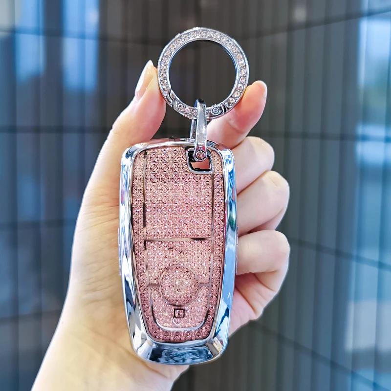 Suitable For Ford Mondeo Keycase Bronco Focus Escort Edge Plus Explorer Escape Mustang Keycover Keyshell Keychain Car Key Bag