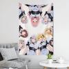 Maid Girl Cute Anime Tapestry Room Decor Wall Cloth Party Hanging Background Room Decor Baby Room