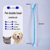 Disposable Pet Toothbrush for Dogs & Cats - Individually Wrapped for Oral Cleaning