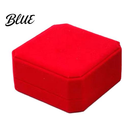 Jewelry Organizer with Shockproof Case Box Design Octagonal Compartments 3-in-1 Soft Flannel Organizer for Necklaces Rings Earrings Wedding