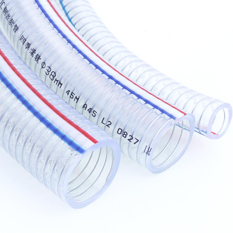 High-Pressure, Heat-Resistant PVC Reinforced Steel Wire Water Hose