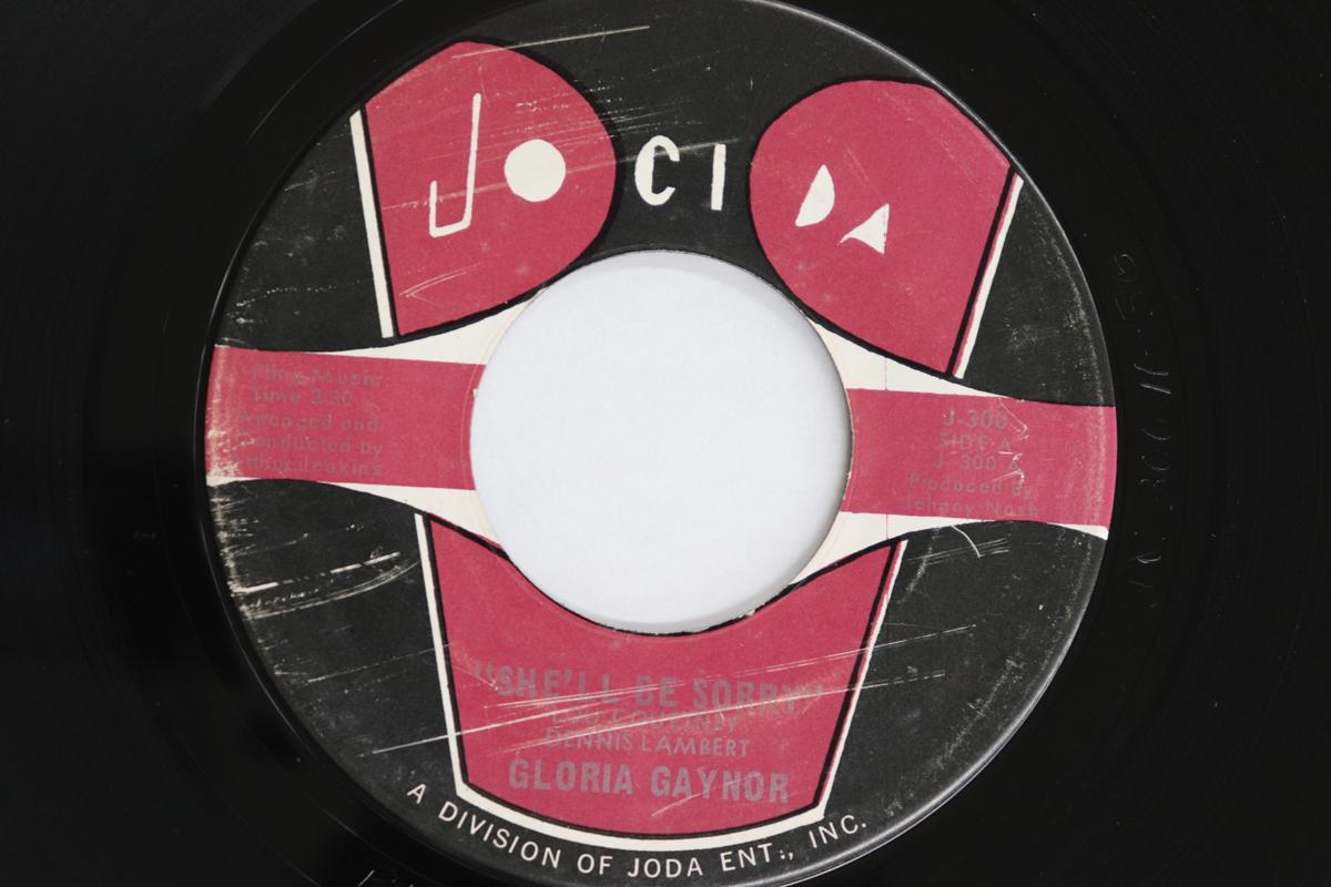 

7inch Record GLORIA GAYNOR - She ll Be Sorry / Let Me Go Baby J300 JOCIDA 1965 US Soul/Funk Used