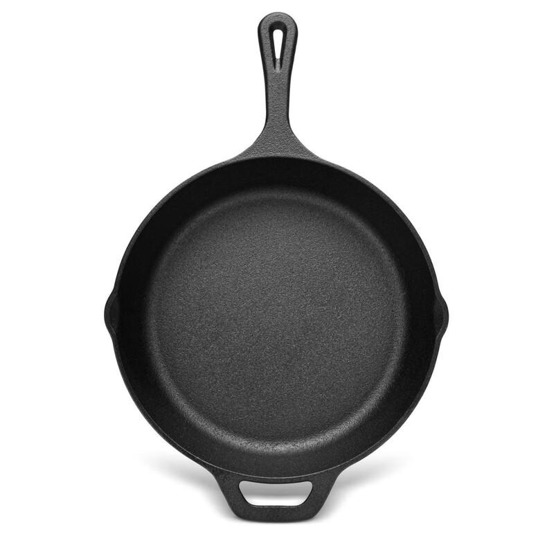 ZISIZ Cast Iron Multi-purpose Frying Pan