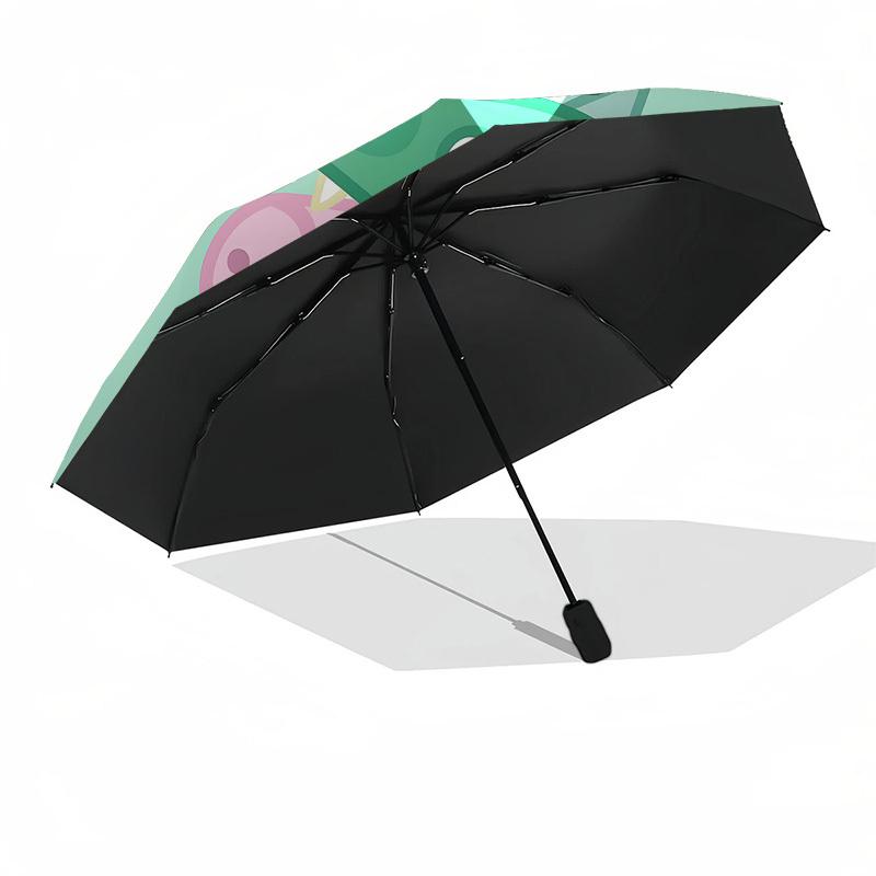 Dinosaur, Piggy Automatic Opening and Closing, 8 rib Structure Portable Umbrella, Suitable for Men and Women in All Seasons  Perfect Gift fo