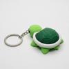 3D Printed Turtle Clicker Keychain Decompression Button Keyring Fidget Toy Home Office Worker Anxiety Stress Relief Desk Toy