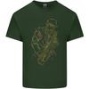 Jazz Colourful Saxophone Player Unisexs Light Cotton TShirt