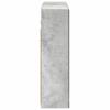 Bathroom Mirror Cabinet Concrete Grey 60 x 14.5 x 50 cm