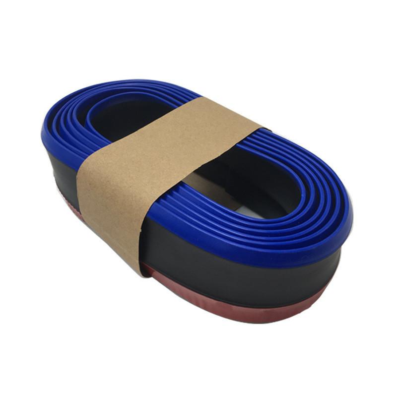 Universal Car Front Lip Bumper Guard In Carbon Fiber Premium Auto Accessory