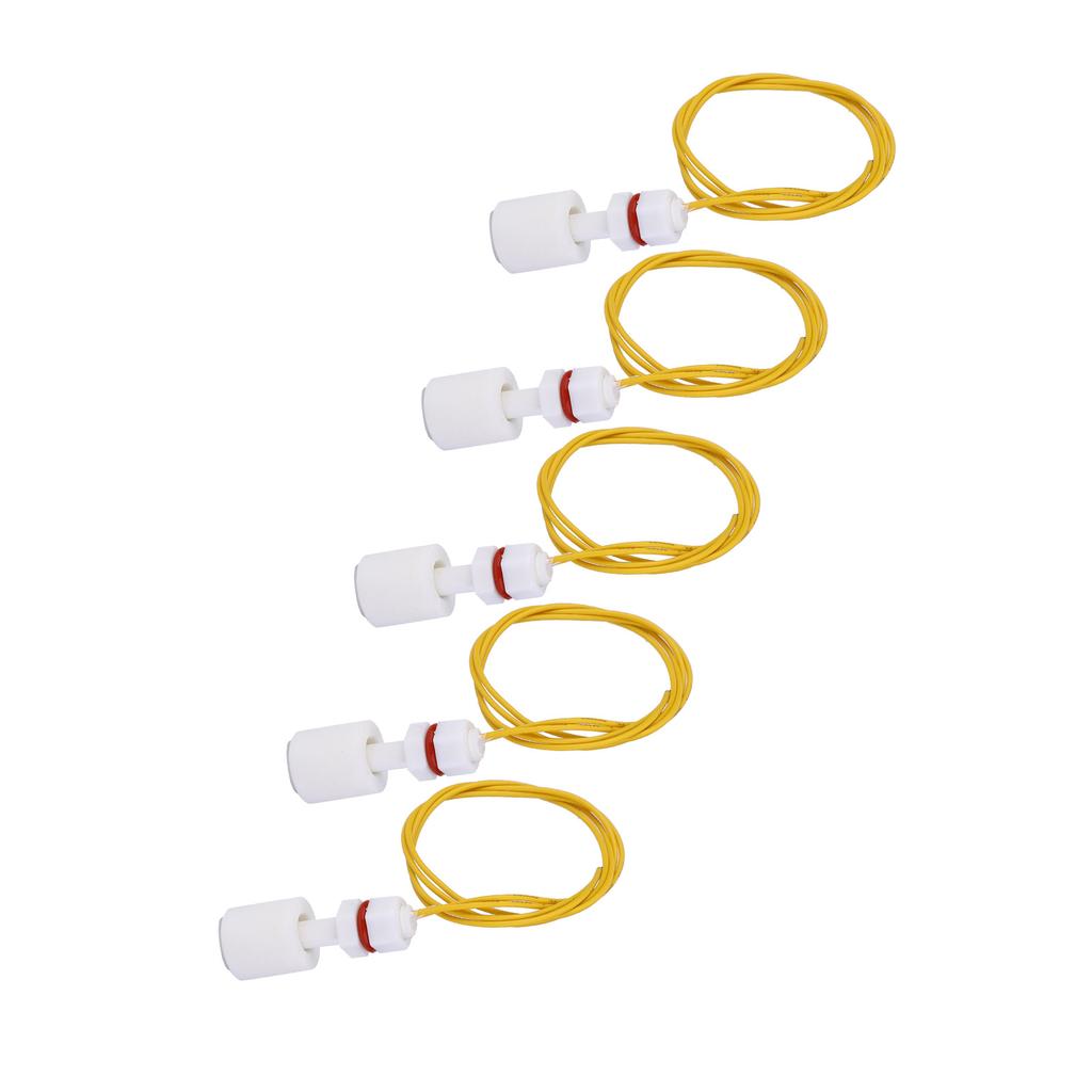 5pcs PP Plastic Float Switch Water Tank Pool Liquid Level Sensor Controller P3508