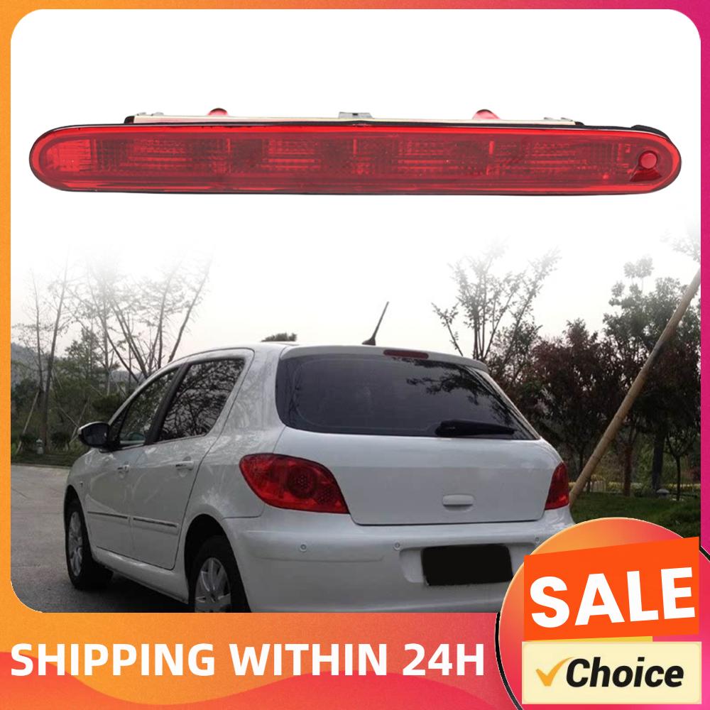 High Mount Stop Lamp 6350P5 LED Third Brake Light High Mounted Stop Light for Peugeot 307 Hatchback 2001-2008