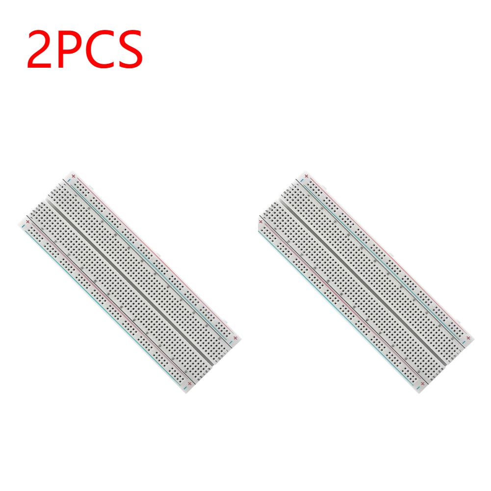 1-20PCS Breadboard 830 Point PCB Bread Board MB-102 Prototype PCB Solderless Breadboard Protoboard Circuit PCB DIY Kit