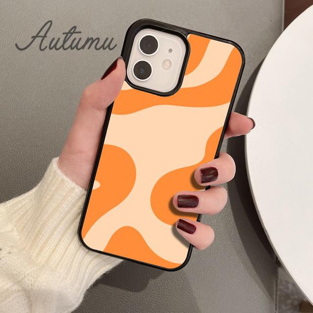 Groovy Phone Case for iPhone 11 12 13 14 Pro Max Mini X XR XS SE 2020 5 6S 7 8 Plus Samsung Galaxy S21 S22 Cover Shell