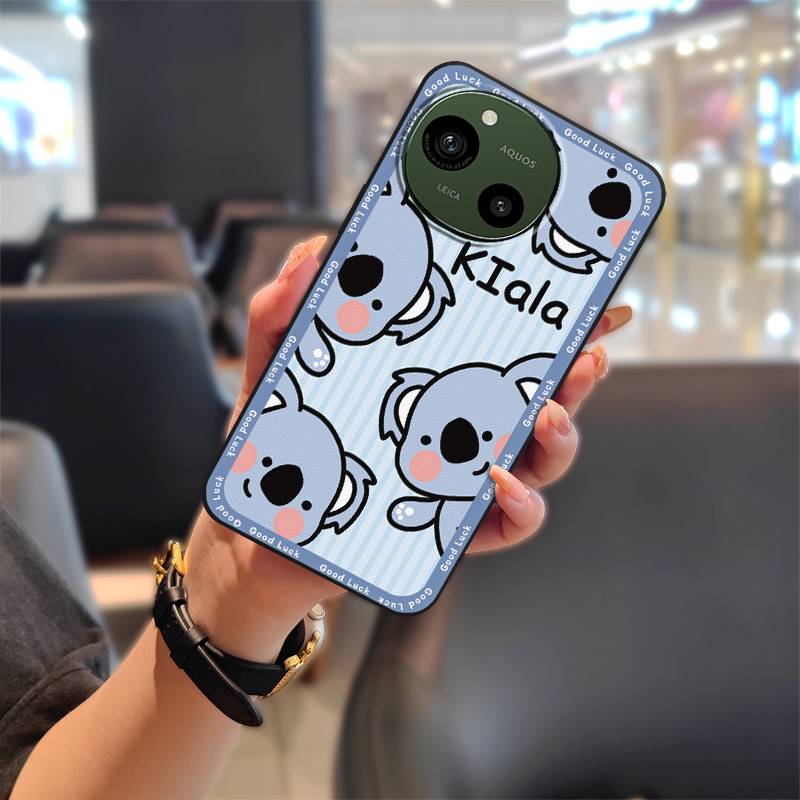 Wodoodporne etui TPU na telefon Sharp Aquos R9/SH-51E Saszetka na telefon Silikonowe Wstrząsoodporne Miękkie etui Ochronne Kreskówkowe Trwałe