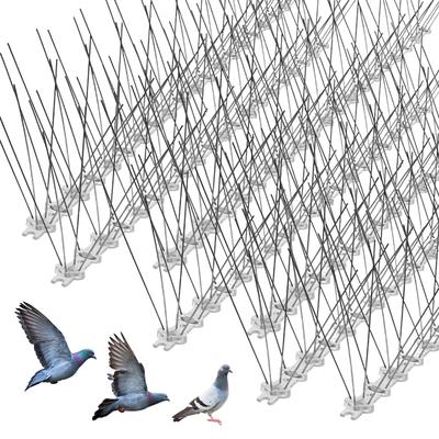 YONGDING Bird Deterrent Bird Deterrent Bird Pigeon Swallow Nest Pest for and Window Prevents Bird Avoids Dense Maintains Includes Mounting Stainless