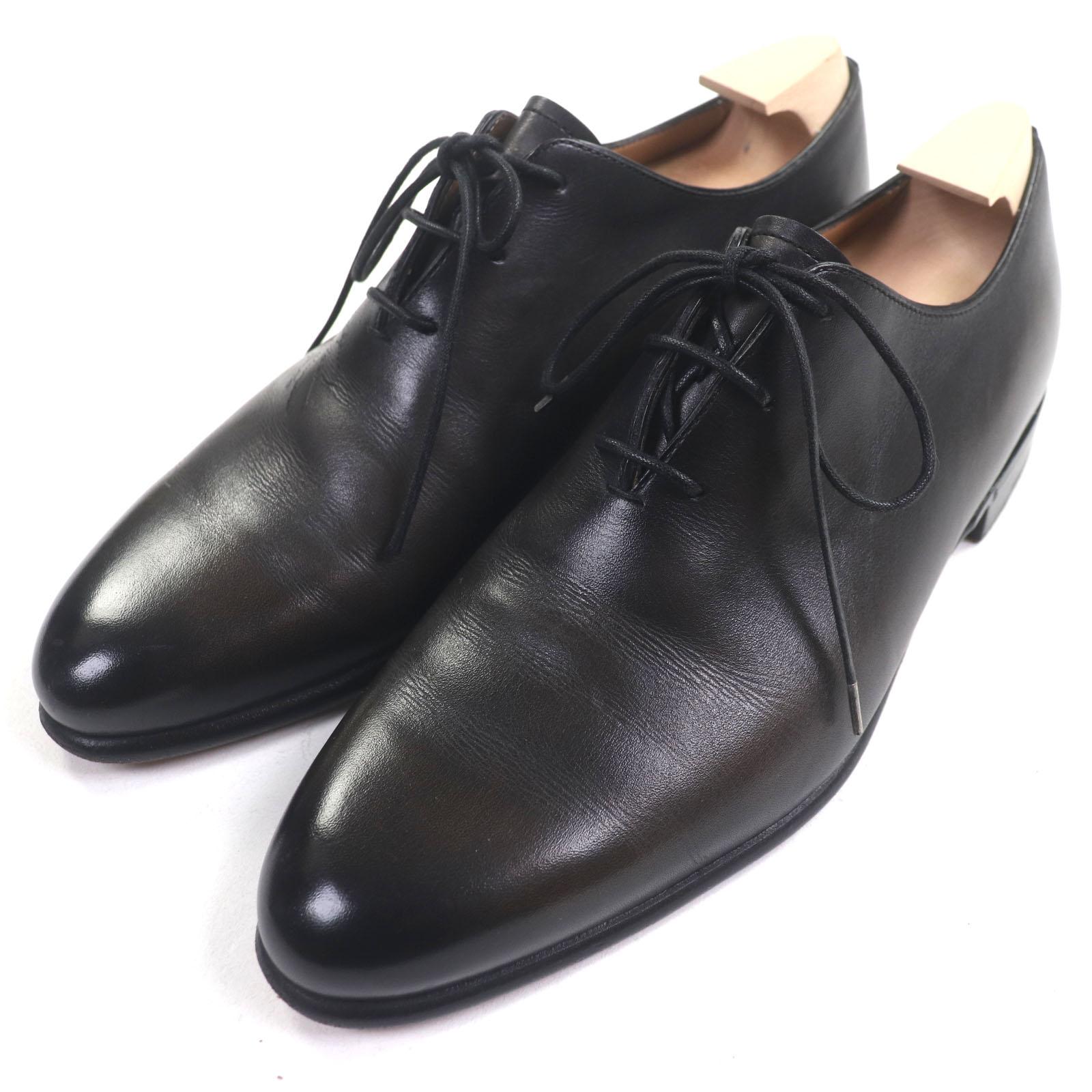 

Чудові шкіряні туфлі BERLUTI Alessandro Oxford Calligraphy чорна шкіра чоловічі 6 Вживані