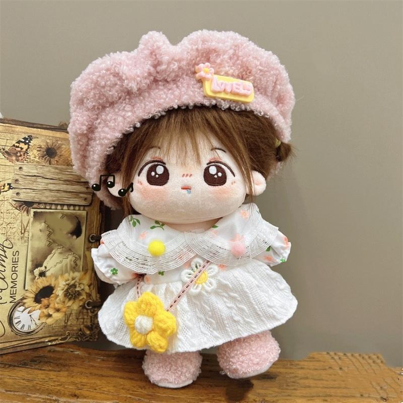 Suitable for 20cm Cute Plush Doll Dresses Clothing Accessories Mini Doll Clothing Accessories