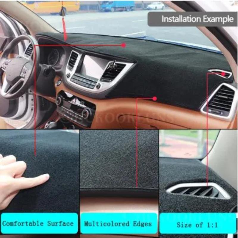 Husa bordului Pad de protectie pentru SX4 S-Cross 2014~2019 Accesorii Parasolar bord bord