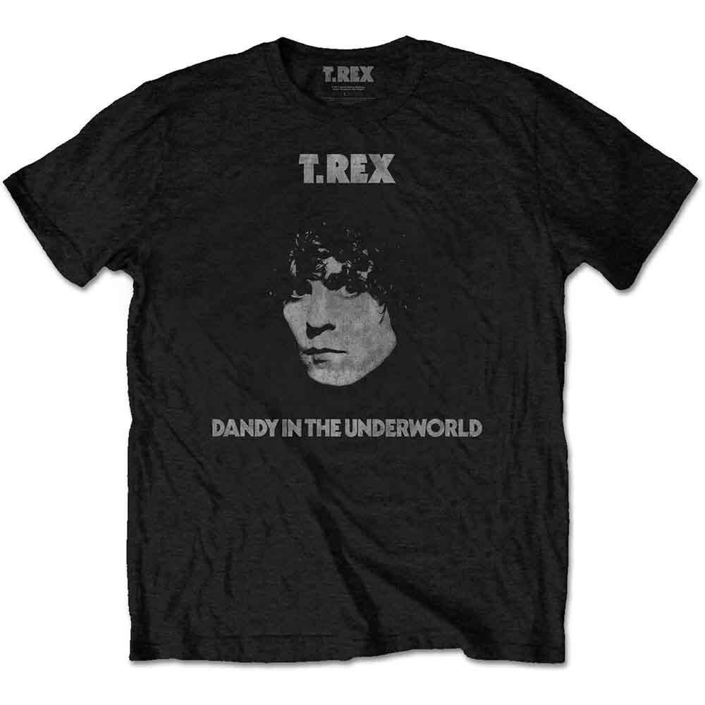 

T-Rex Dandy T-Shirt Black New Unisex T-Shirt XXXL